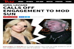 曝艾薇儿取消婚约  网友拍手叫好 称：普天同庆！