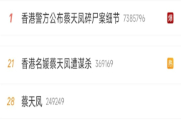 香港名媛蔡天凤谋杀碎尸案细节 前夫潜逃时落网被抓