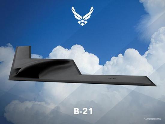 B-21“突袭者”轰炸机想象图