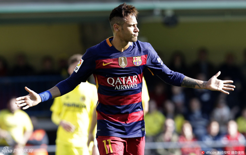 从进球和助攻数来看,内马尔是要占据优势的